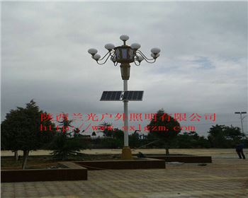 甘肅中華燈-甘肅省平涼市靈臺縣太陽能路燈項目